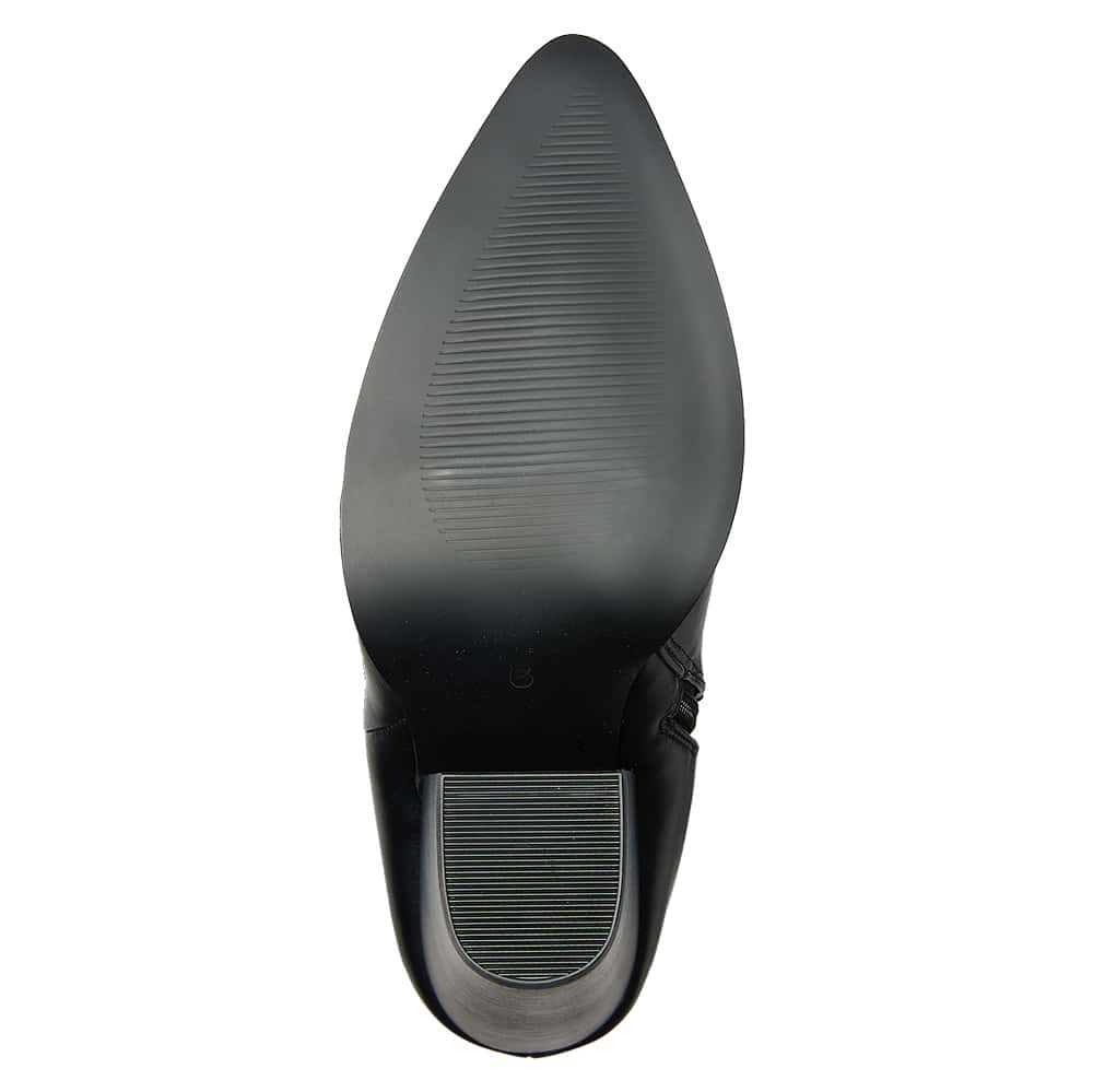 Rocco Boot in Black Smooth