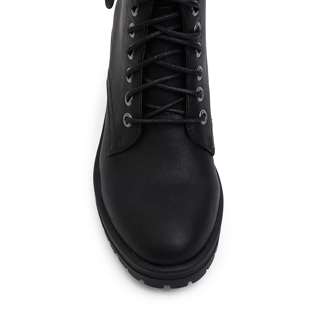 Ronnie Boot in Black Smooth