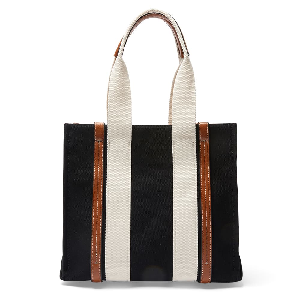 Sadie Handbag in Black Canvas