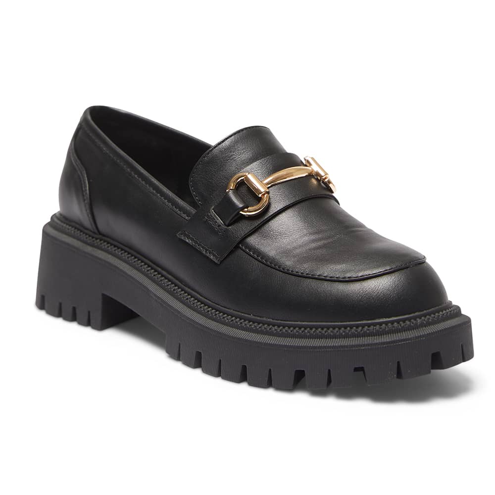Samuel Loafer in Black Smooth