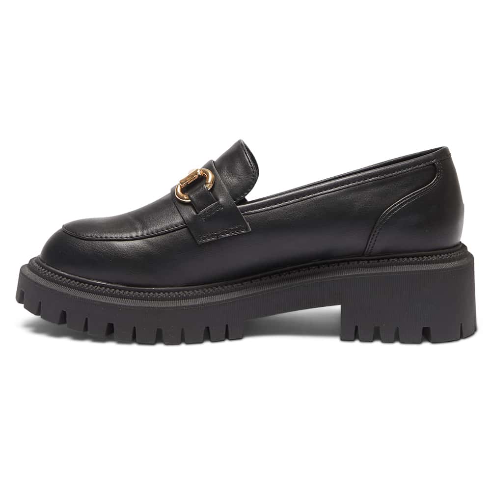 Samuel Loafer in Black Smooth