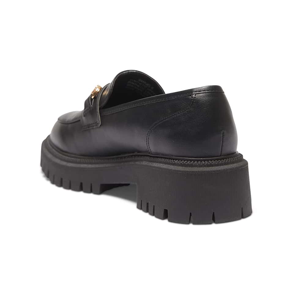 Samuel Loafer in Black Smooth