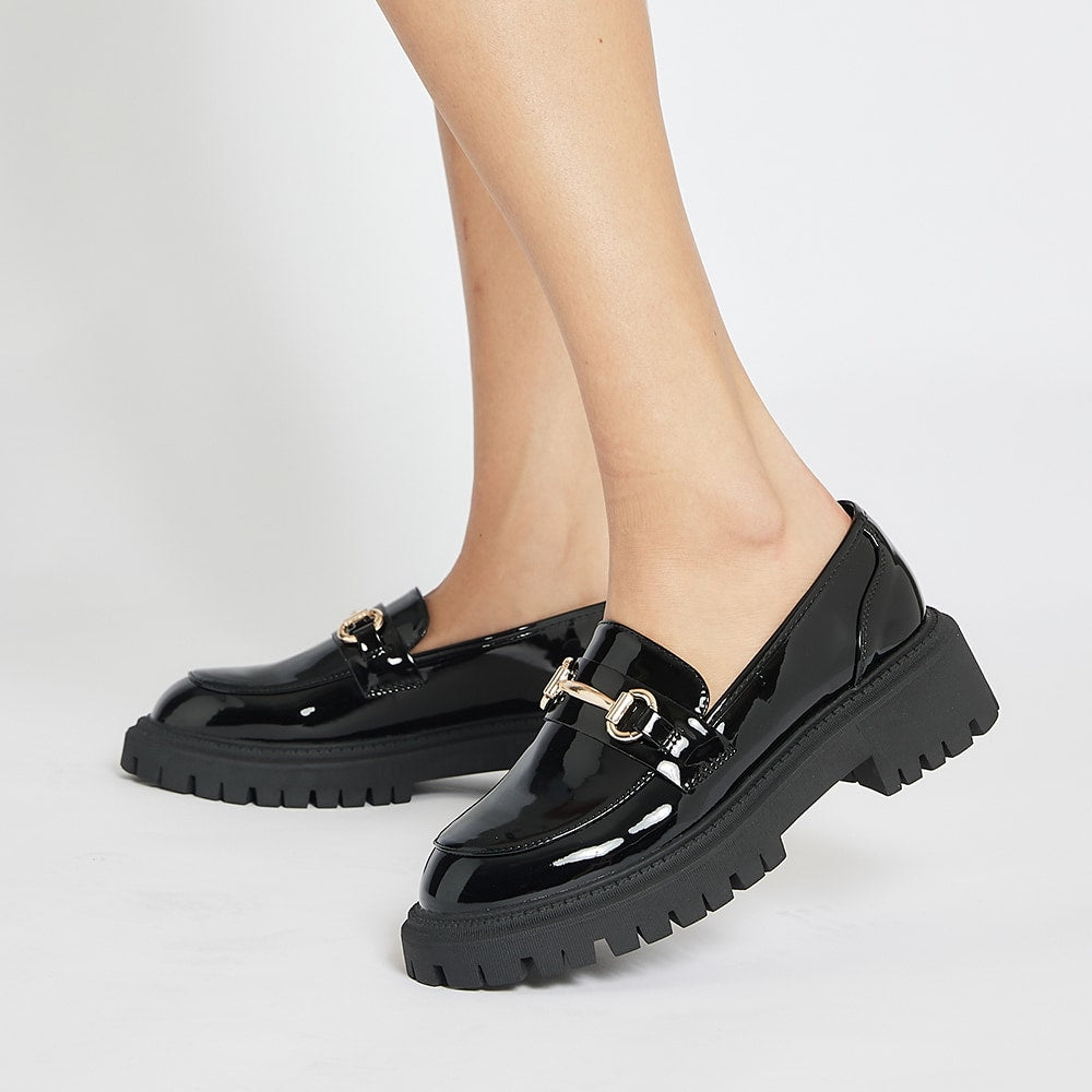 Samuel Loafer in Black Patent