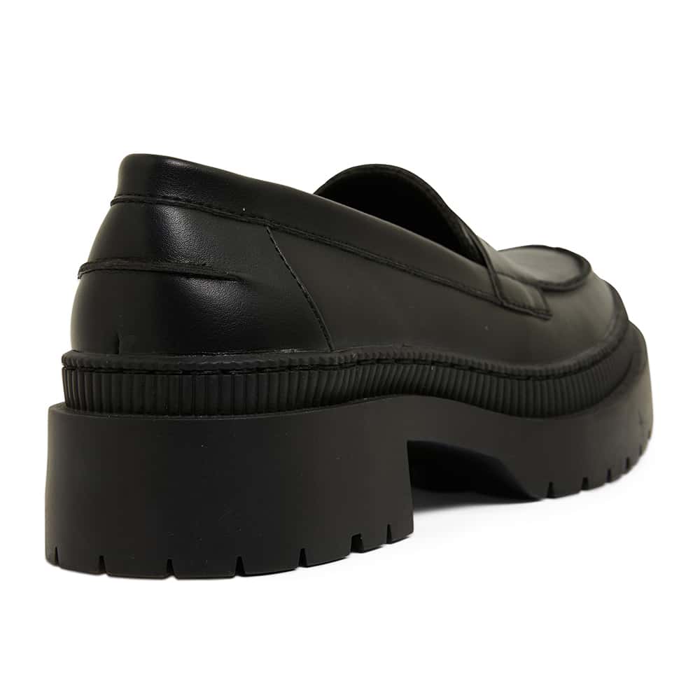 Sawyer Loafer in Black Smooth