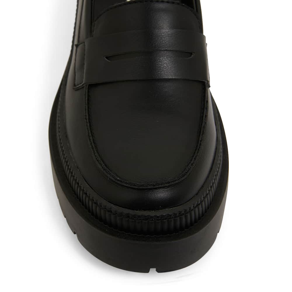 Sawyer Loafer in Black Smooth