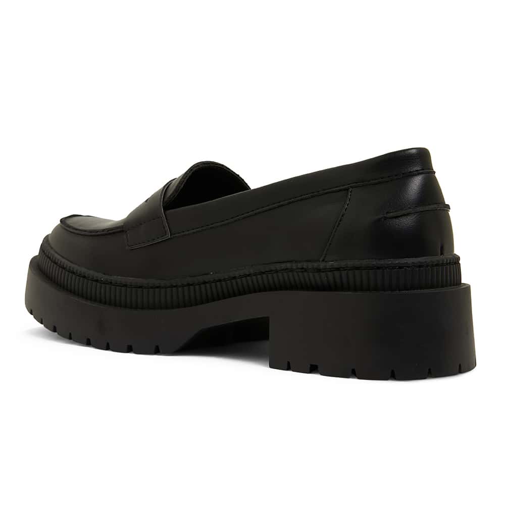 Sawyer Loafer in Black Smooth