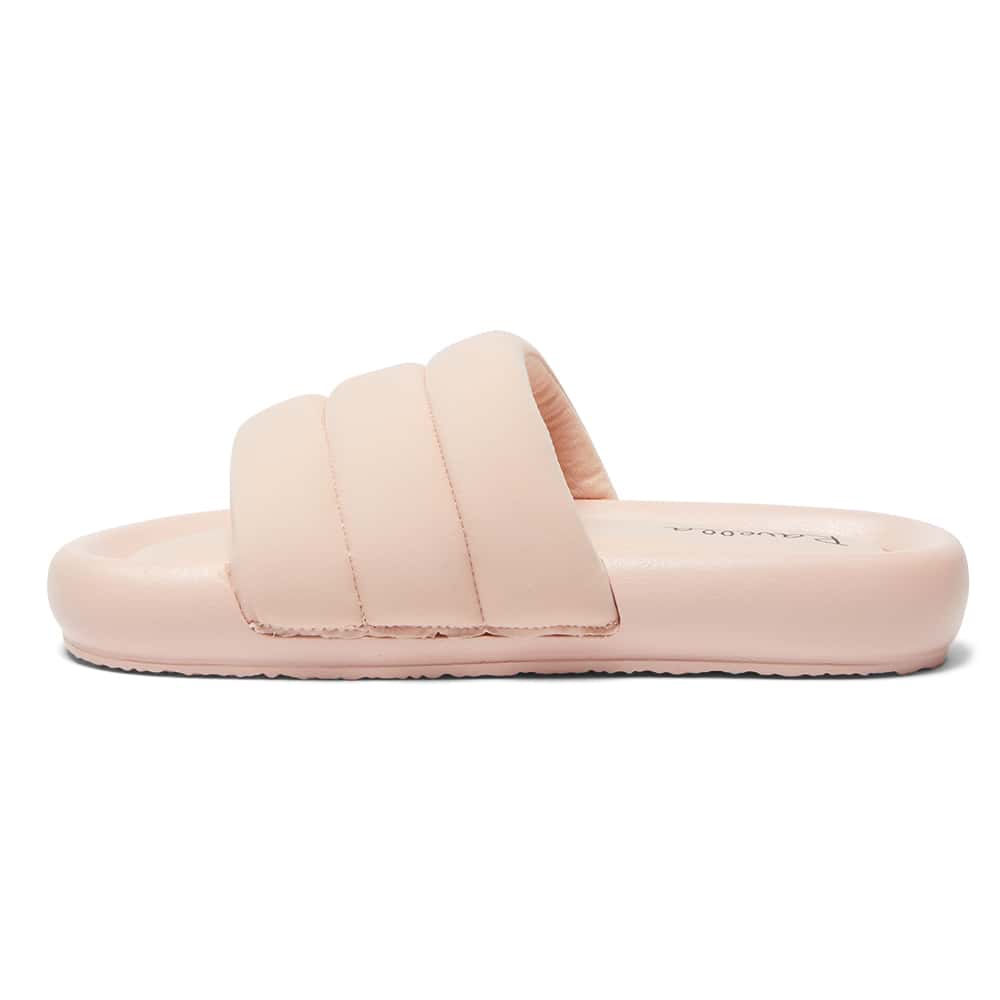 Scuba Slide in Blush Fabric