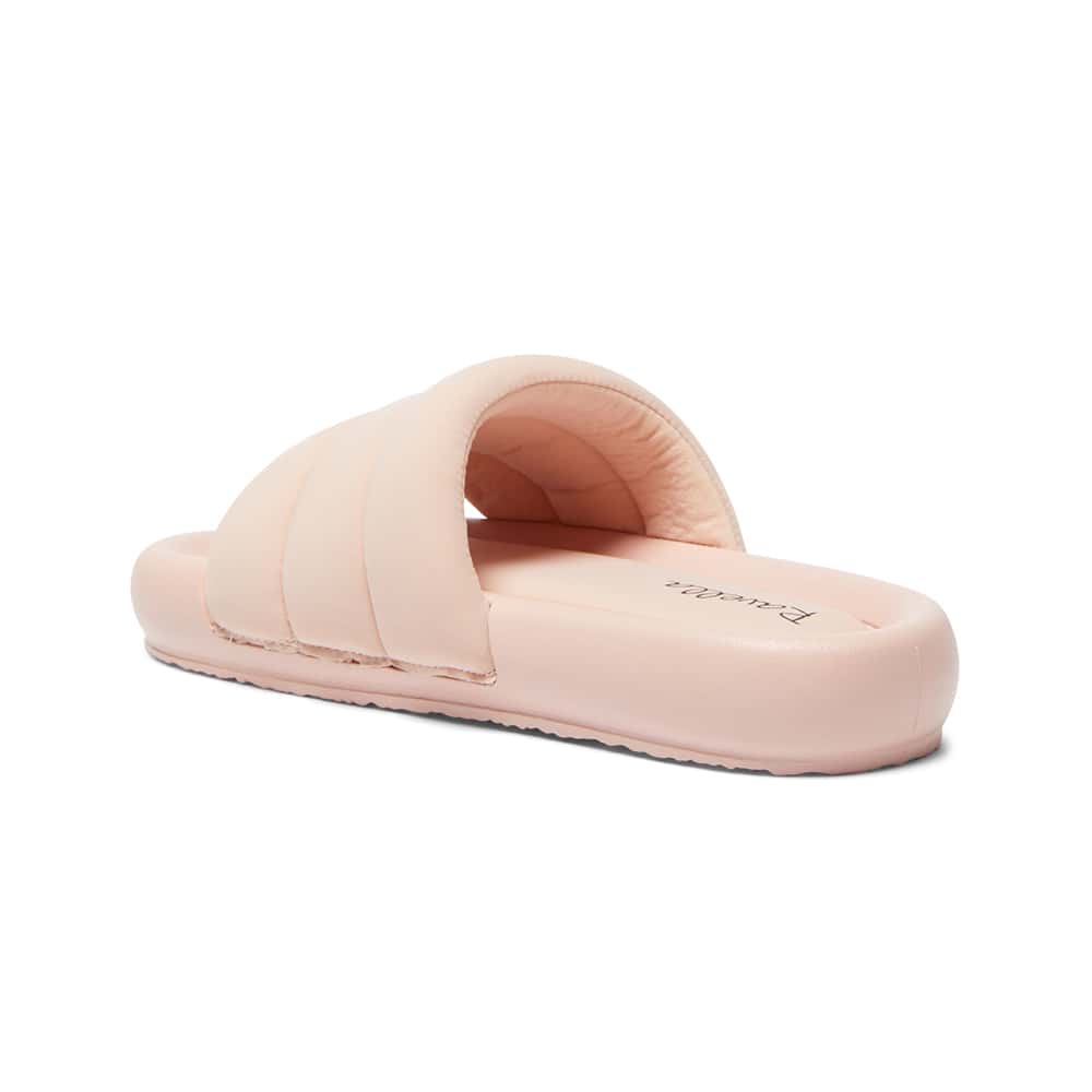 Scuba Slide in Blush Fabric