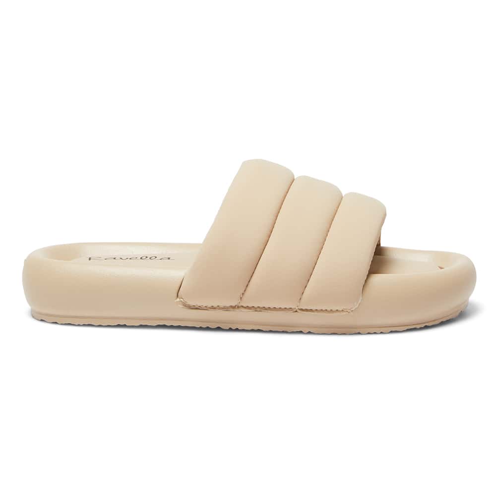 Scuba Slide in Nude Fabric