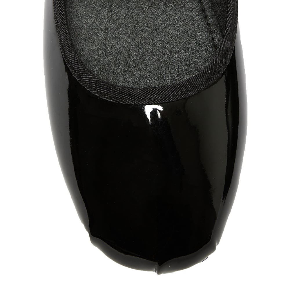 Selma Ballet Flat in Black Patent