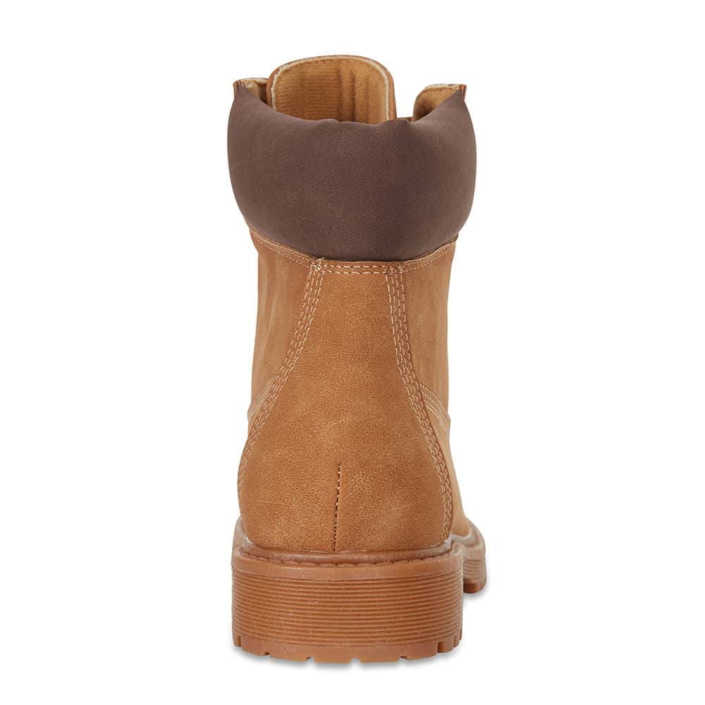 Sergeant Boot in Tan Smooth