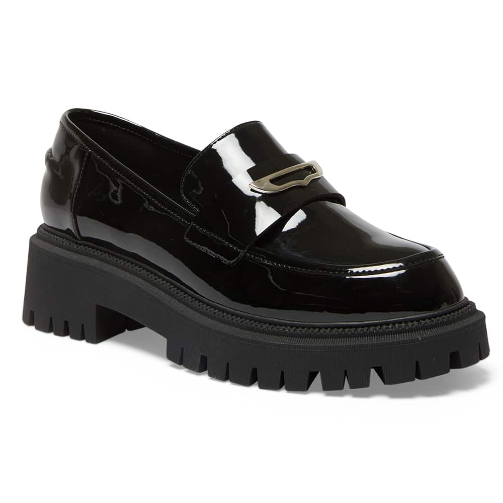 Simon Loafer in Black Patent