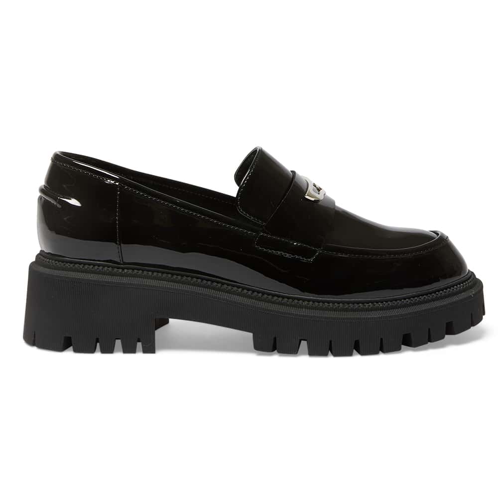 Simon Loafer in Black Patent
