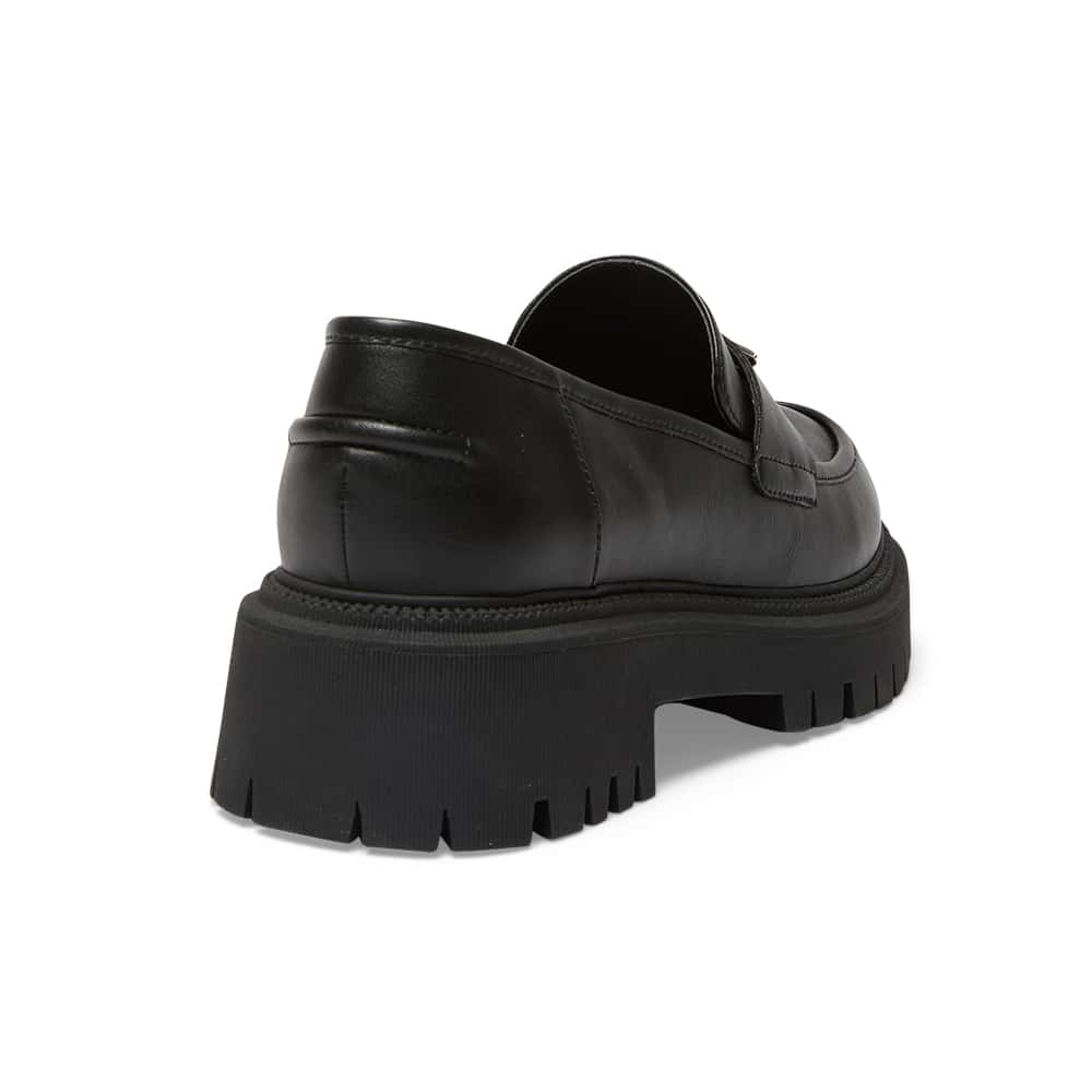 Simon Loafer in Black Smooth
