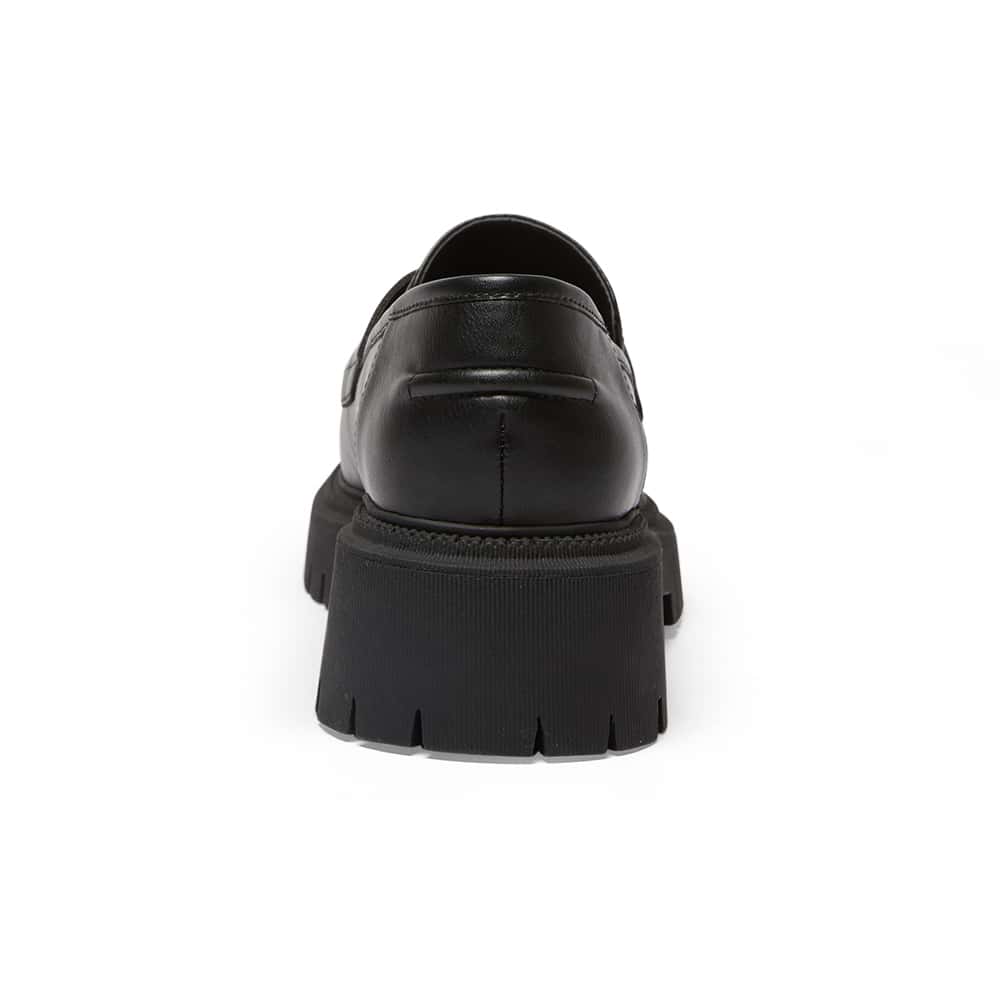 Simon Loafer in Black Smooth
