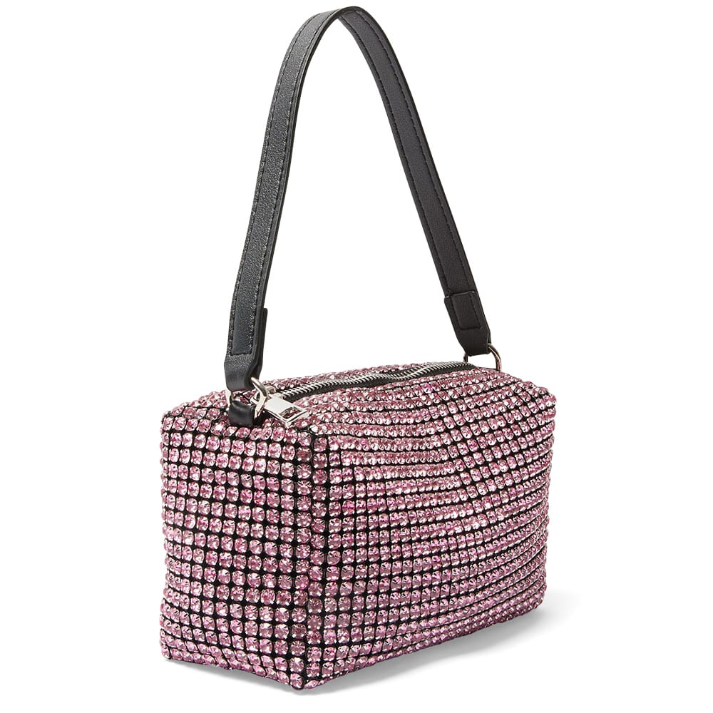 Sky Handbag in Pink Crystal