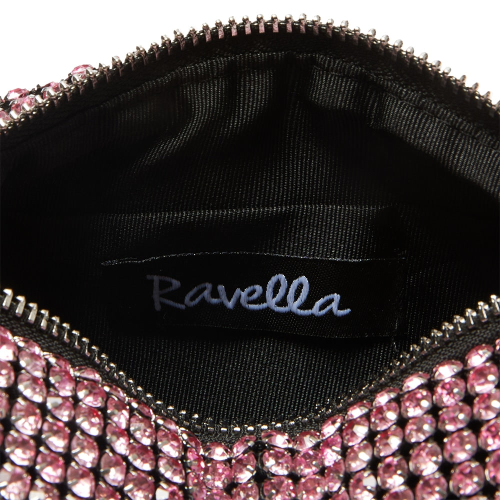Sky Handbag in Pink Crystal