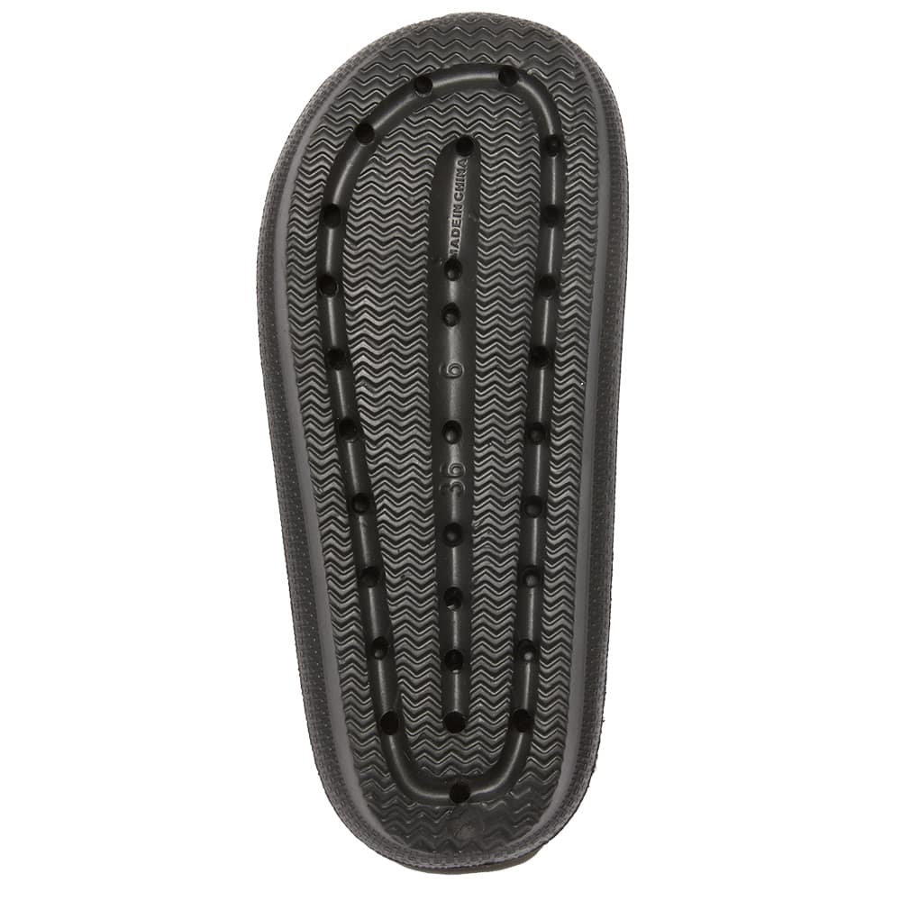 Sunny Slide in Black On Black