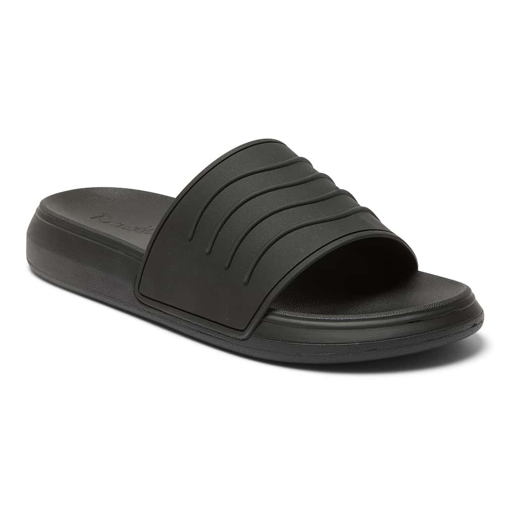 Surf Slide in Black On Black Smooth