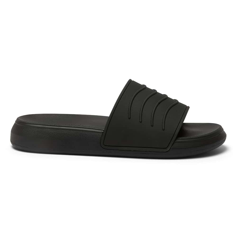 Surf Slide in Black On Black Smooth