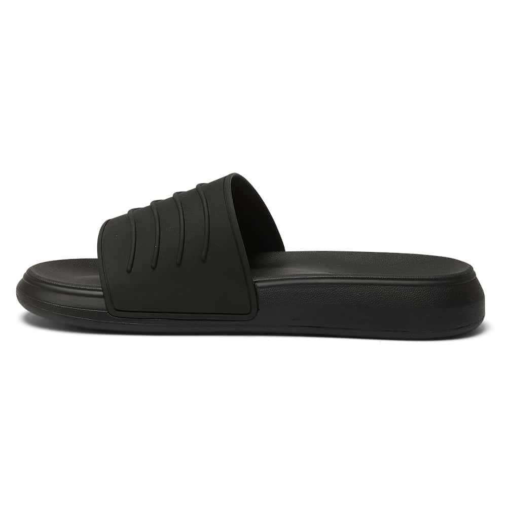 Surf Slide in Black On Black Smooth