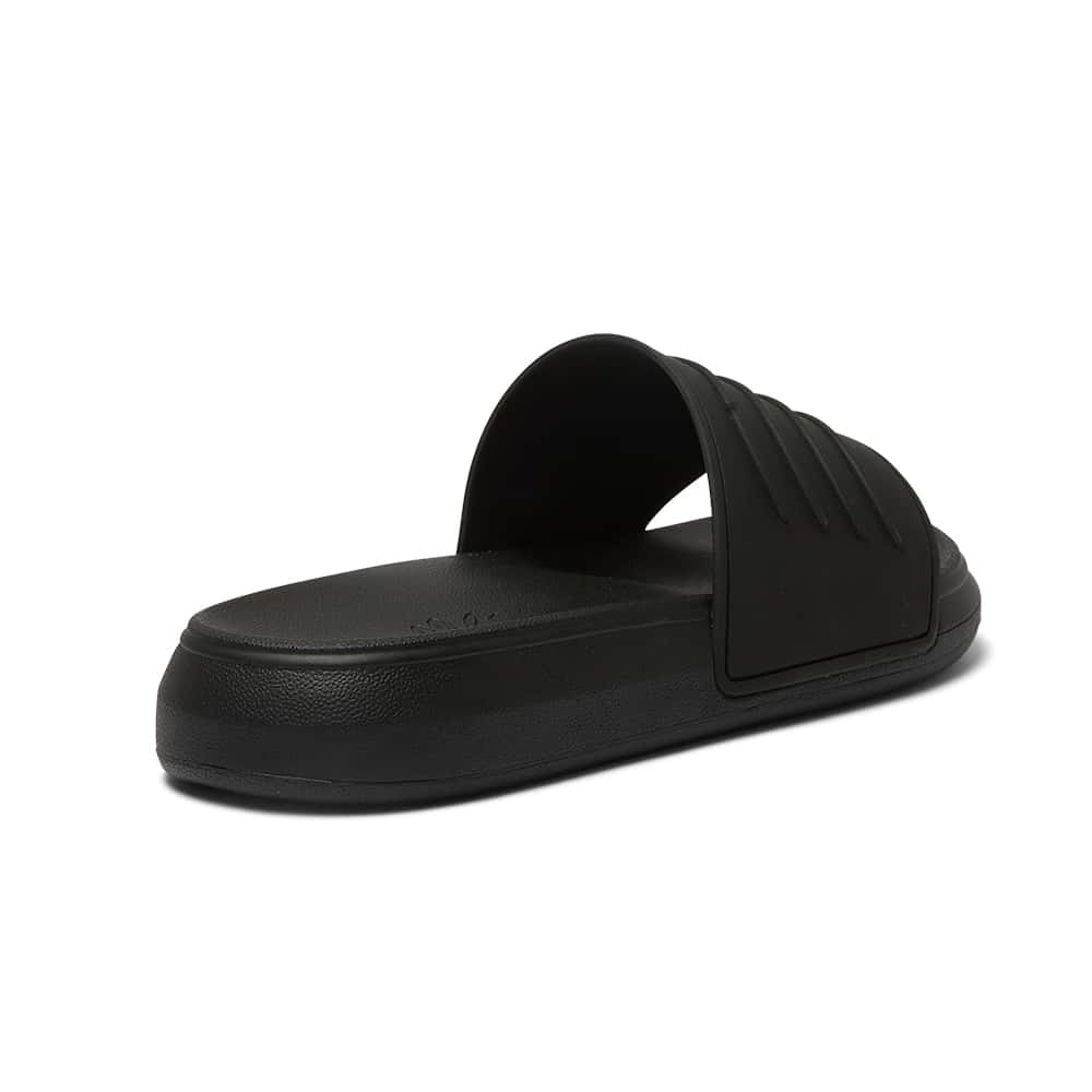 Surf Slide in Black On Black Smooth