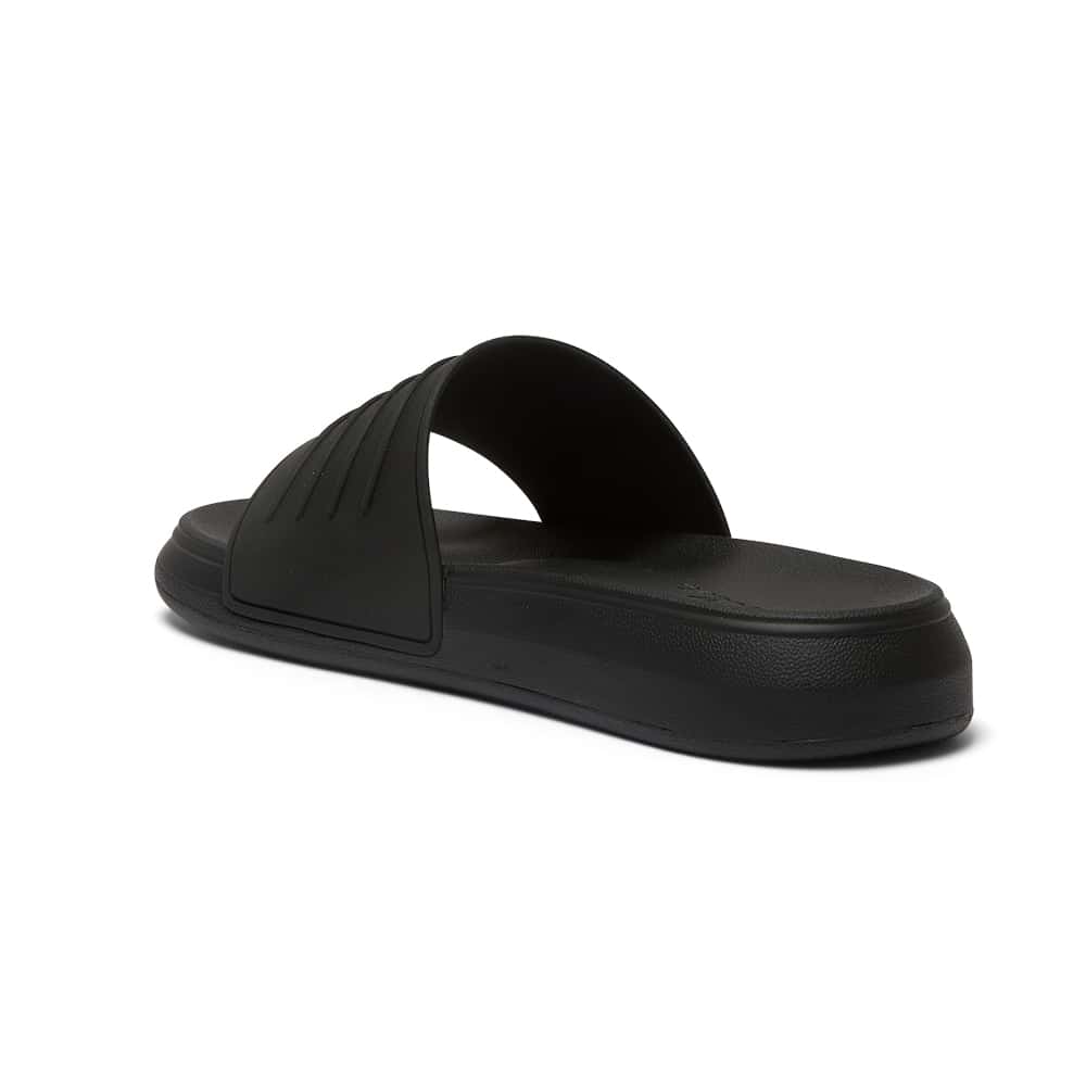 Surf Slide in Black On Black Smooth