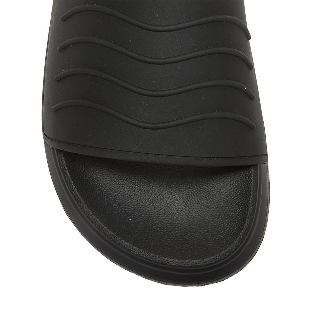 Surf Slide in Black On Black Smooth
