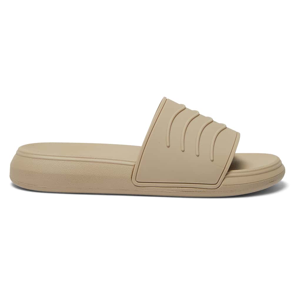 Surf Slide in Taupe Smooth