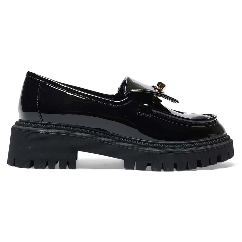 Suri Loafer in Black Patent