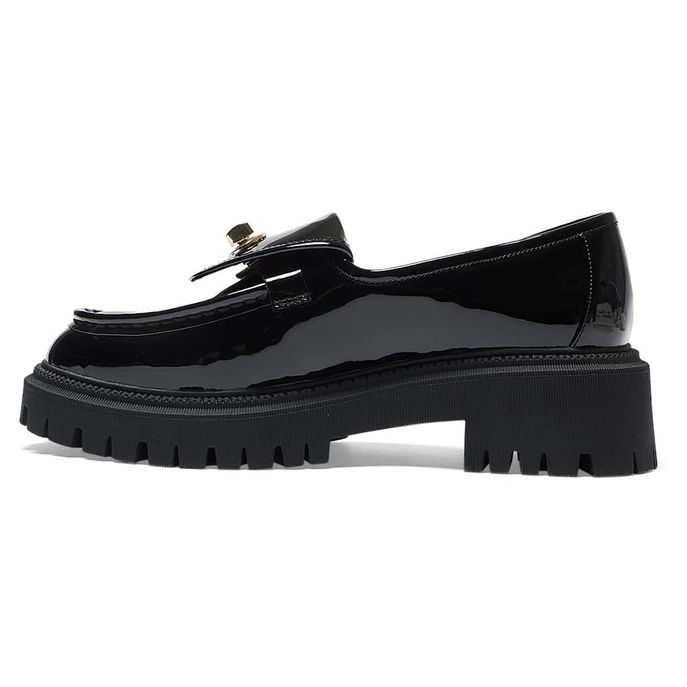 Suri Loafer in Black Patent