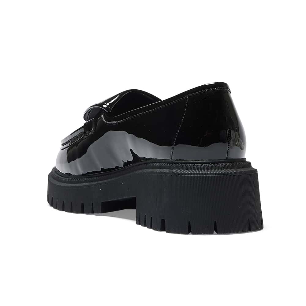 Suri Loafer in Black Patent