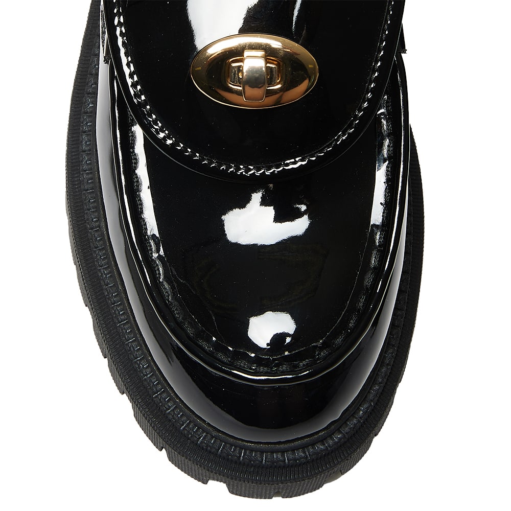 Suri Loafer in Black Patent