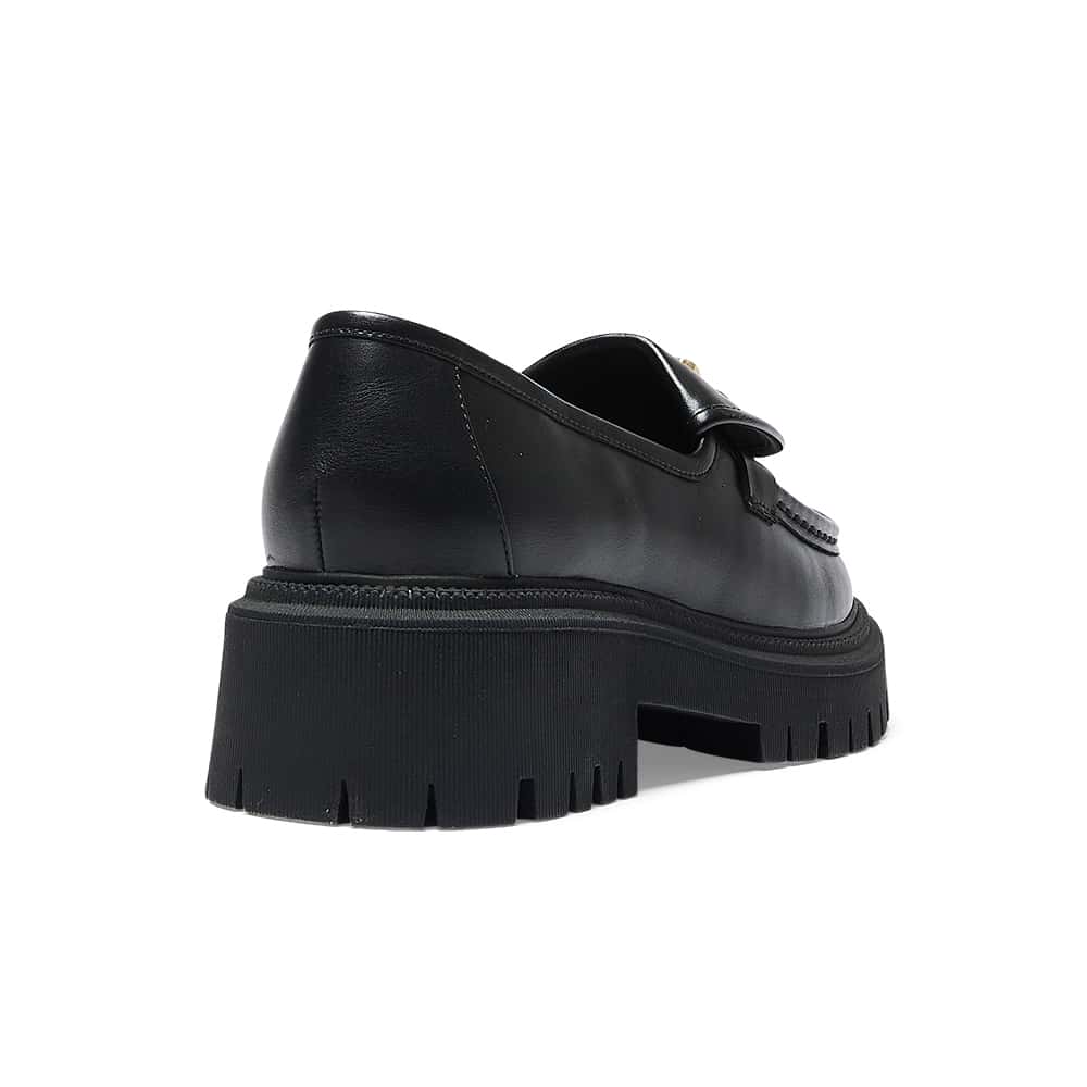 Suri Loafer in Black Smooth