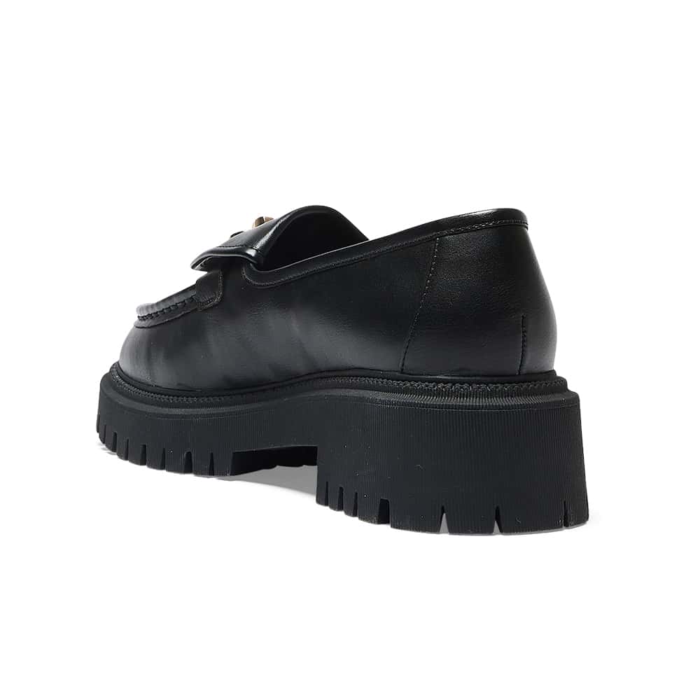 Suri Loafer in Black Smooth
