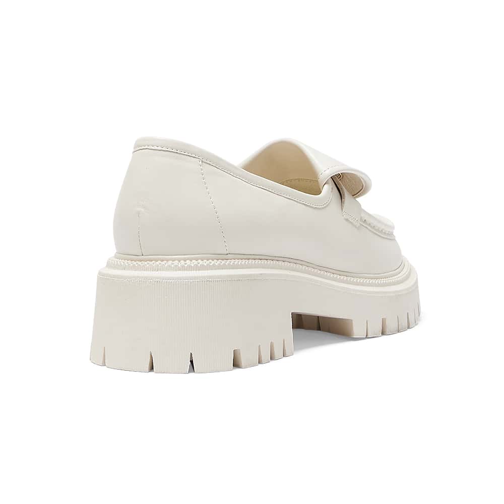 Suri Loafer in Off White Smooth