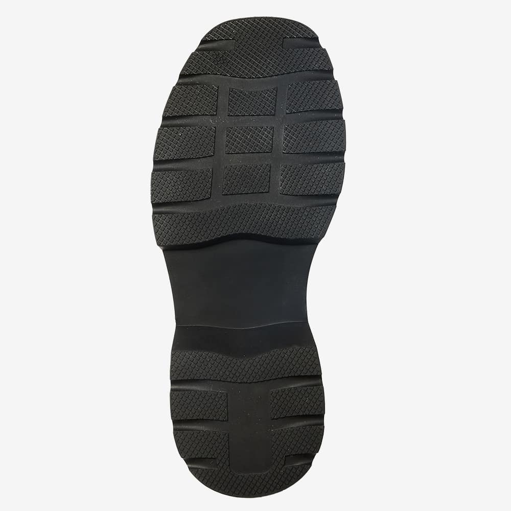 Tag Loafer in Black Smooth