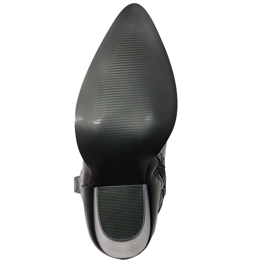 Tammy Boot in Black Smooth