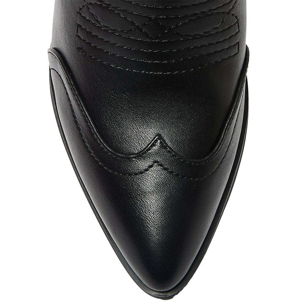 Tammy Boot in Black Smooth