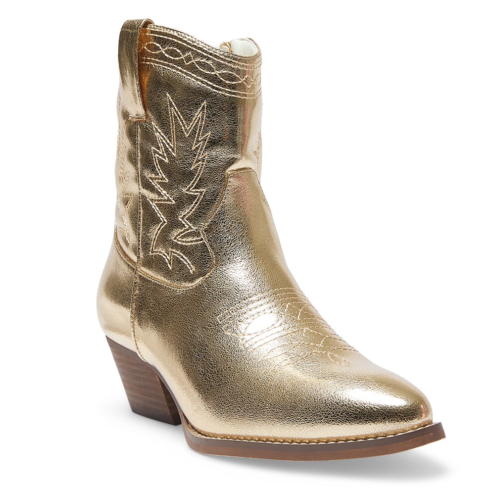 Texas Boot in Soft Gold