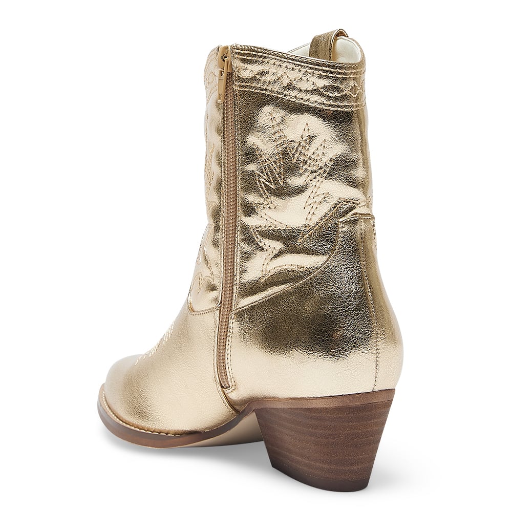 Texas Boot in Soft Gold