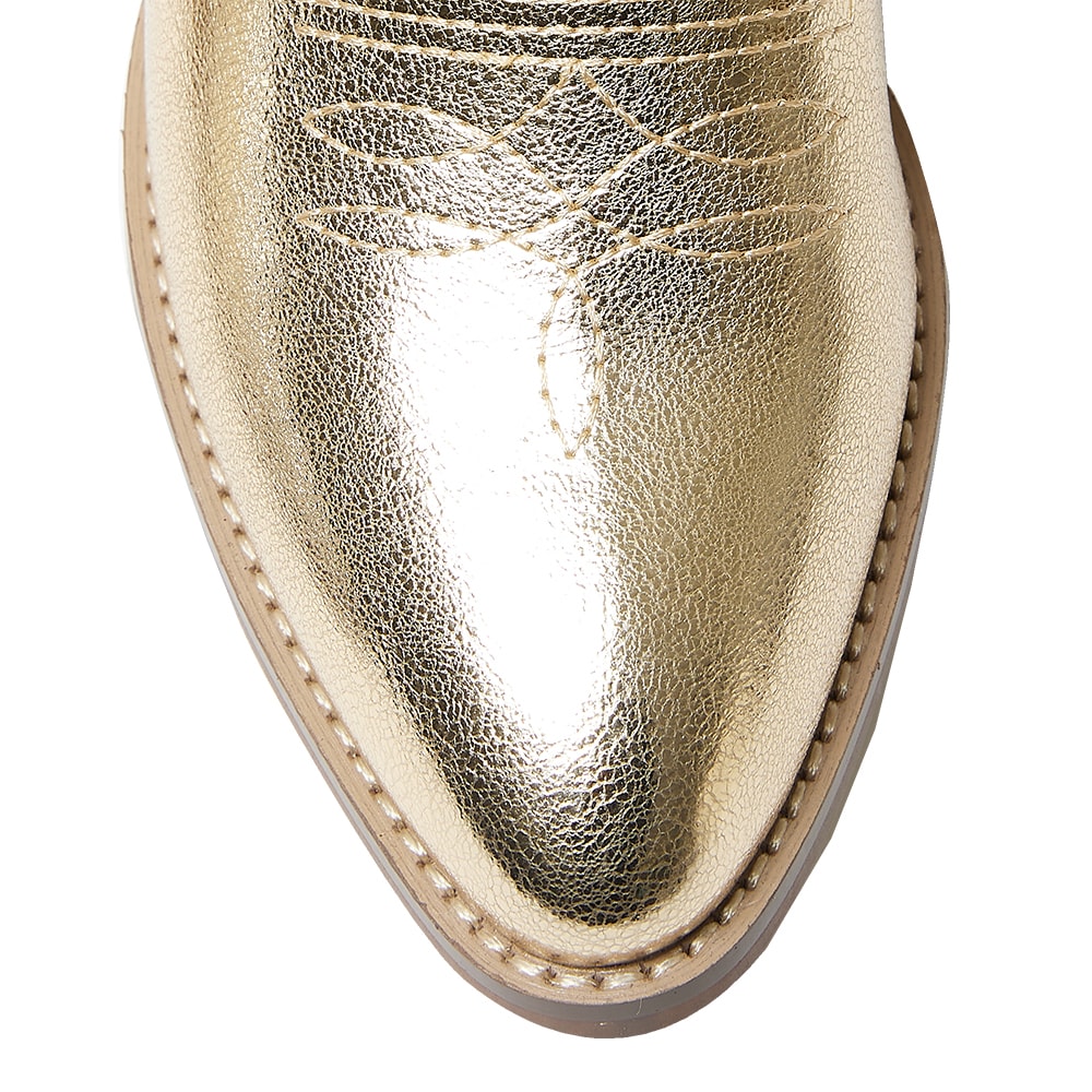 Texas Boot in Soft Gold