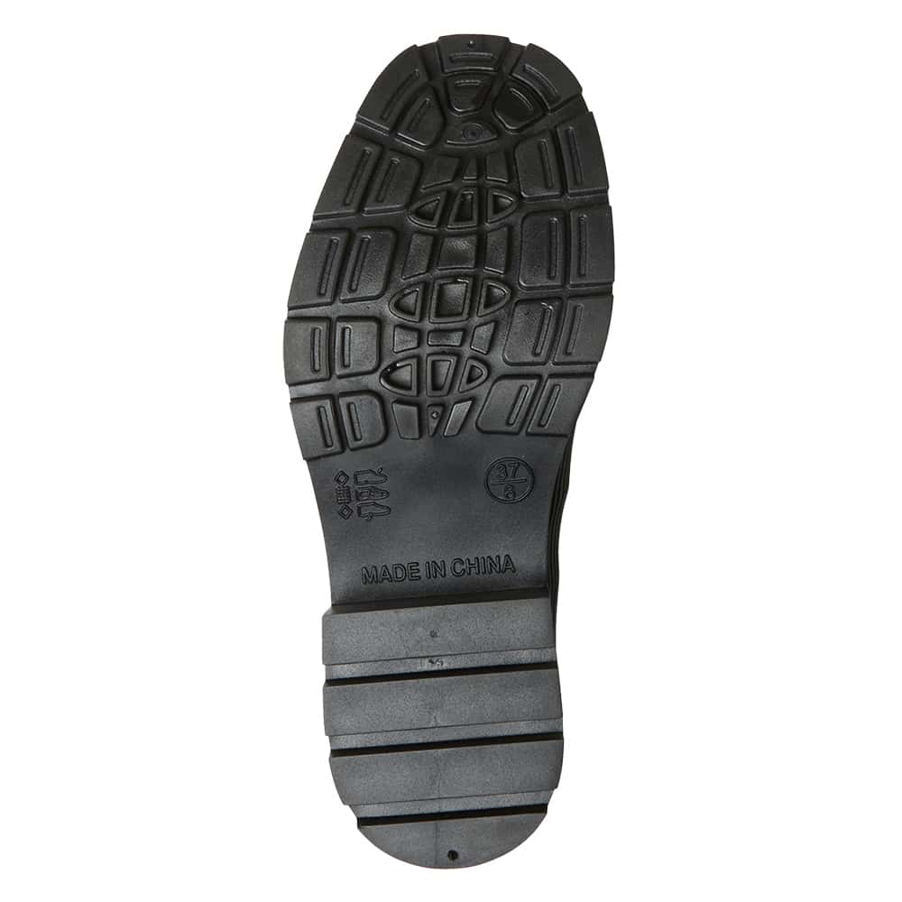 Thunder Boot in Black Smooth