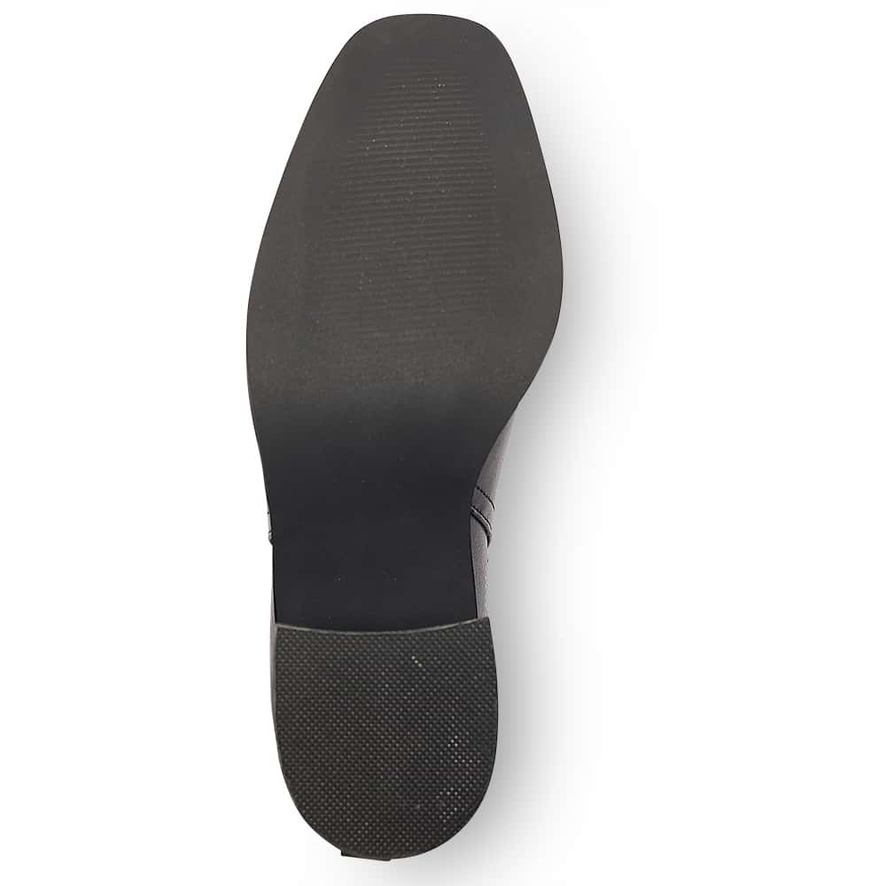 Tilda Boot in Black Smooth