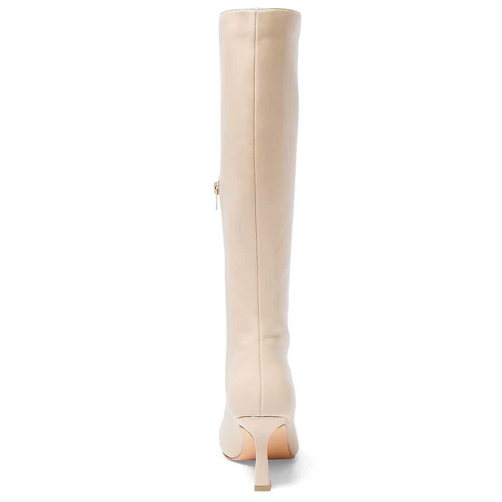 Trace Boot in Nude Smooth