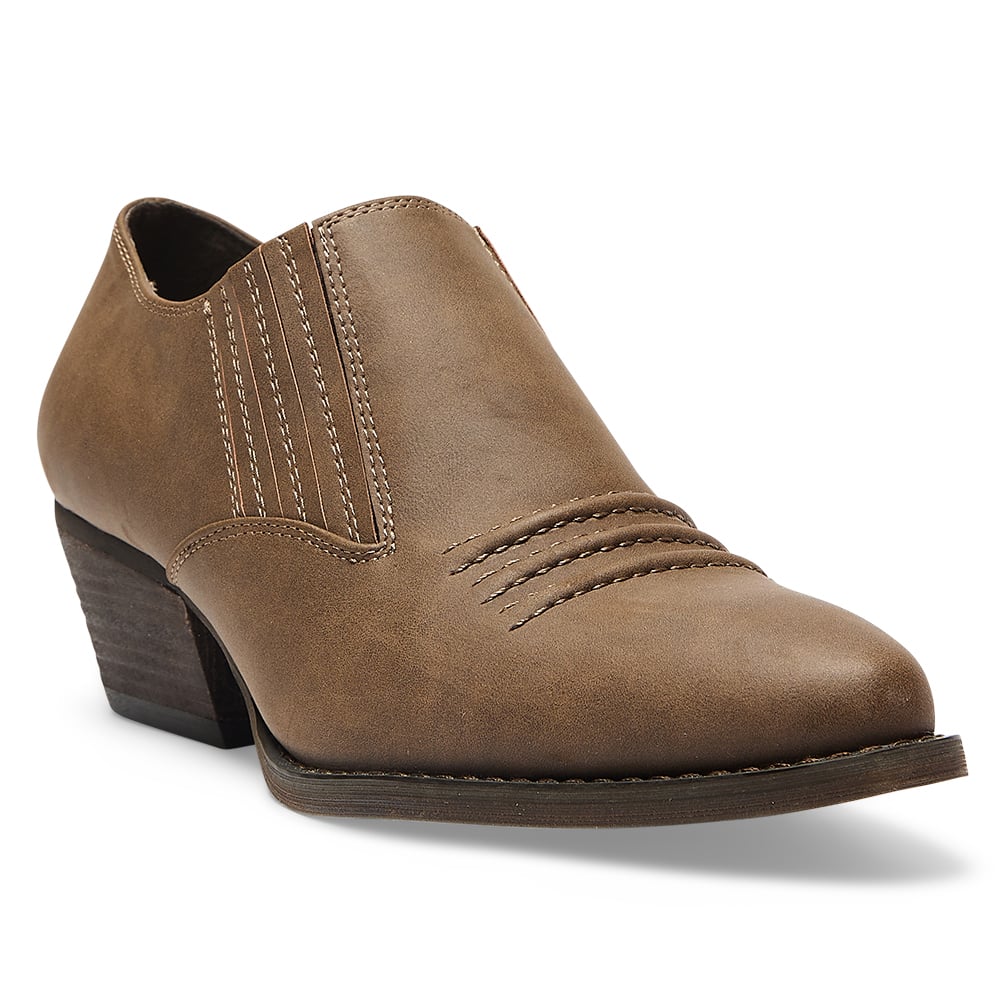 Trick Boot in Brown Micro