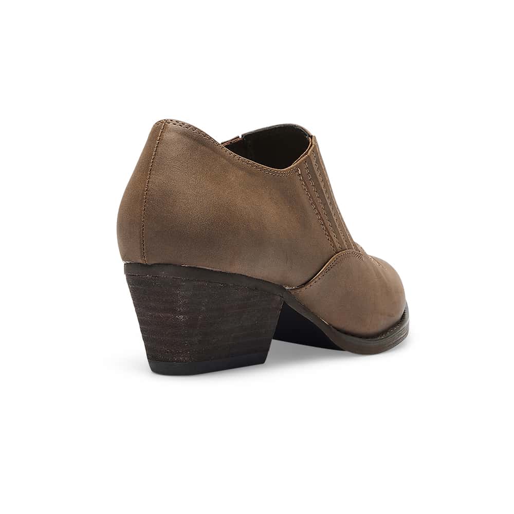 Trick Boot in Brown Micro