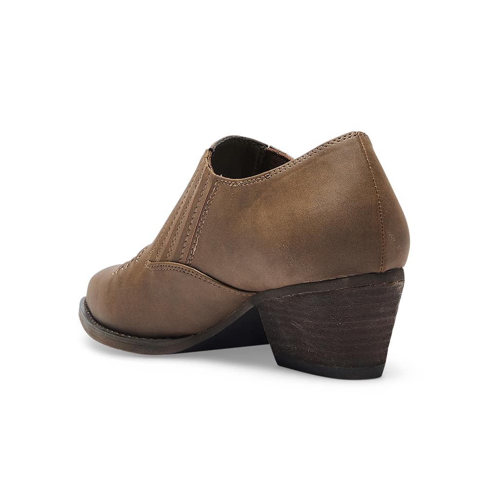Trick Boot in Brown Micro