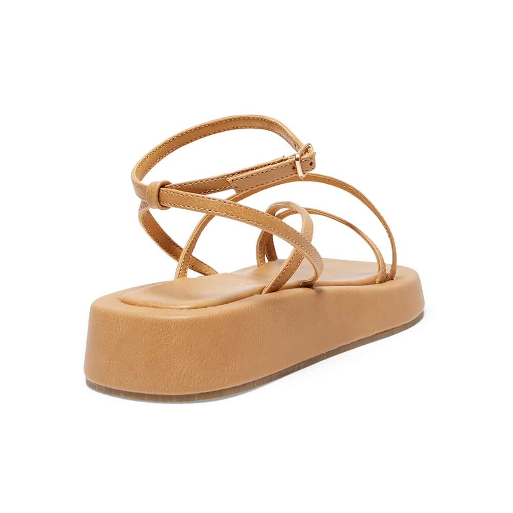 Vanya Sandal in Tan Smooth