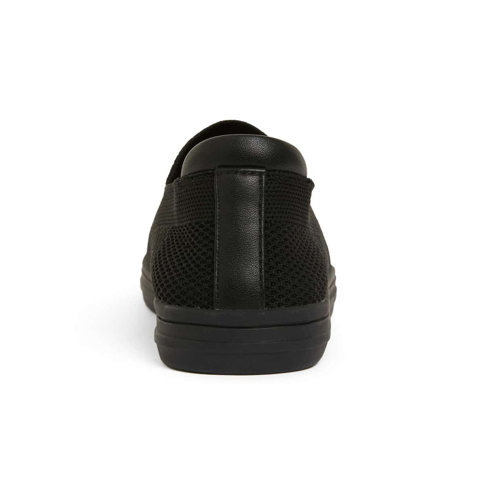 Veneto Sneaker in Black On Black Fabric